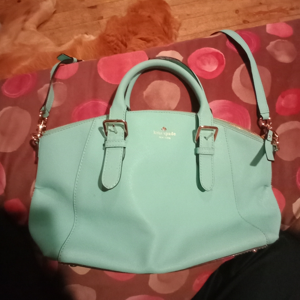 Tiffany Blue Kate Spade Purse